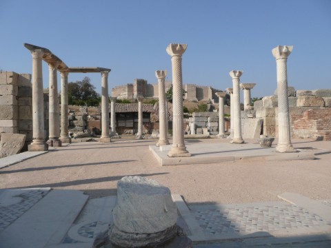 La basilique St Jean à Selçuk