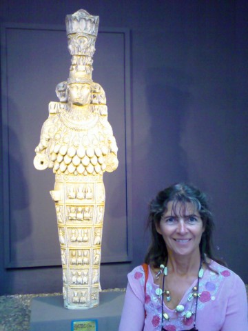La statue d'Artémis au musée de Selçuk